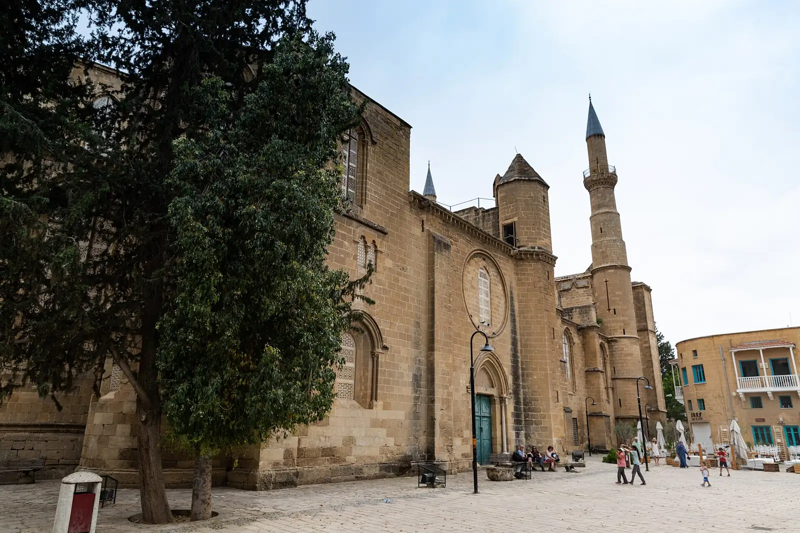 The Selimiye Mosque above the rooftops of Nicosia